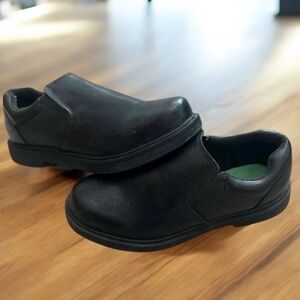 Classic Black Men's Slip-On Shoes